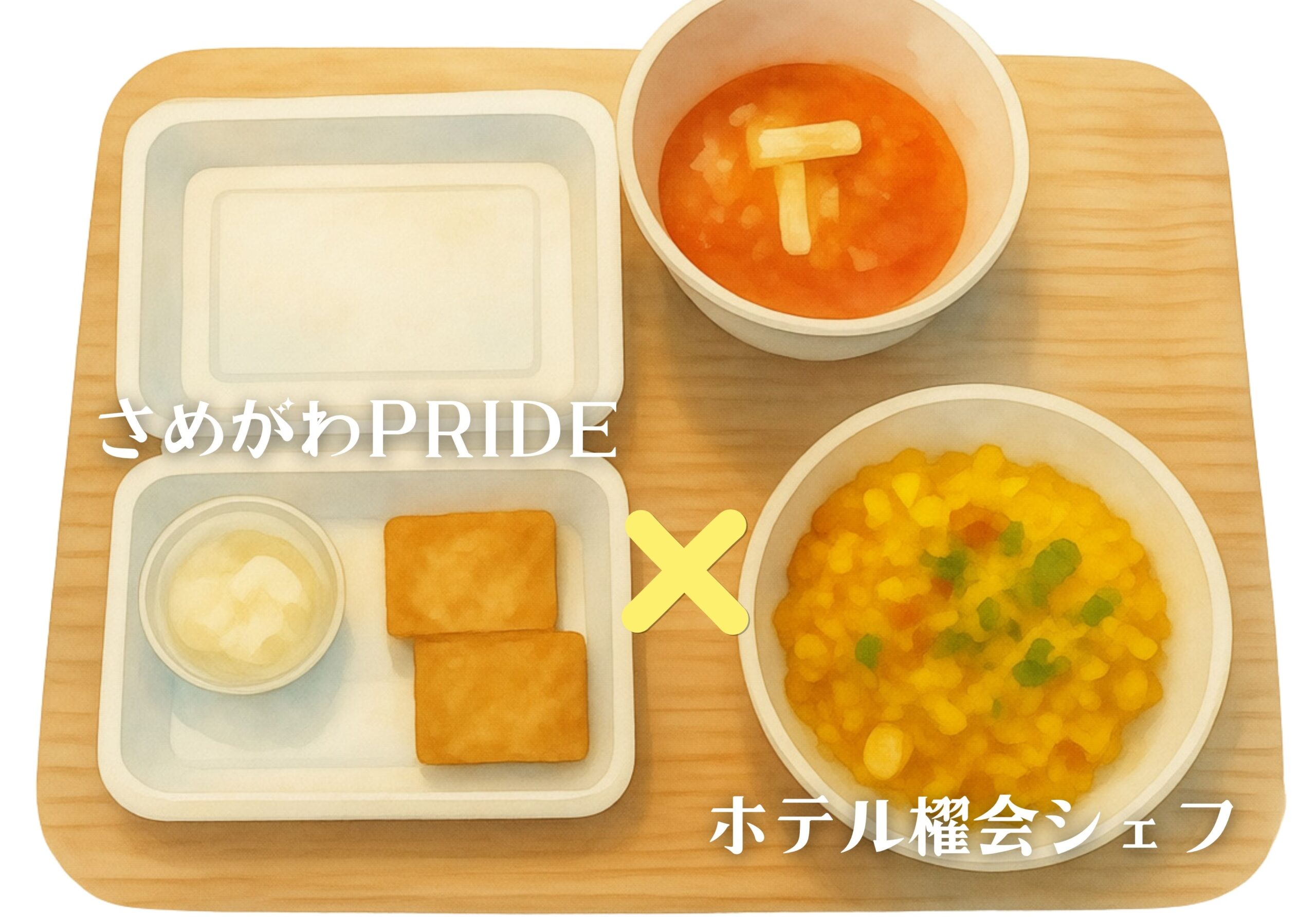 さめがわPRIDE × ホテル櫂会（ホテルかいえ）のメニュー